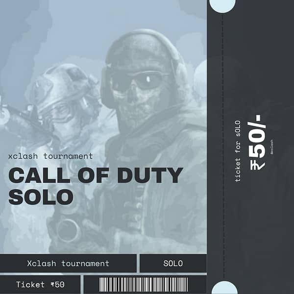 Call Of Duty Solo Ticket